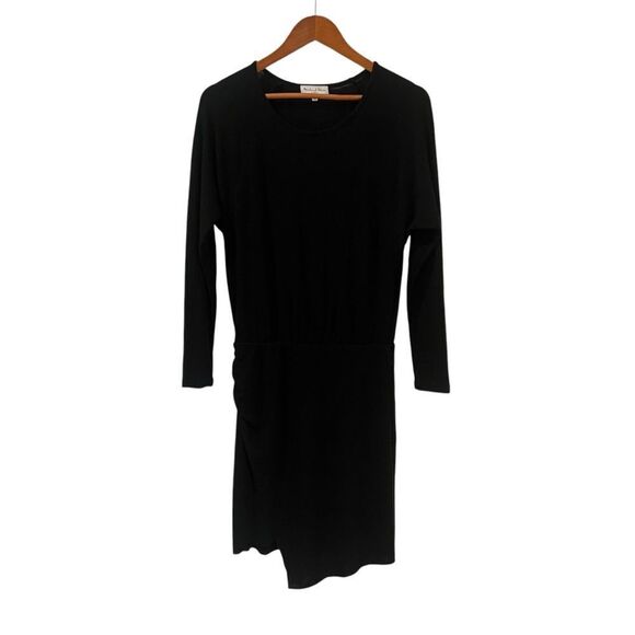 Michael‎ Stars black knit long sleeve dress. Size xs - Picture 1 of 8